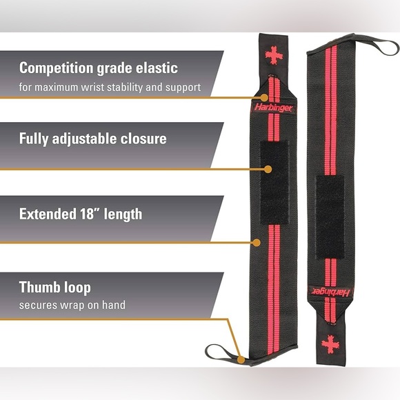 Hand wraps, wrist wraps and resistance bands - Picture 3 of 9